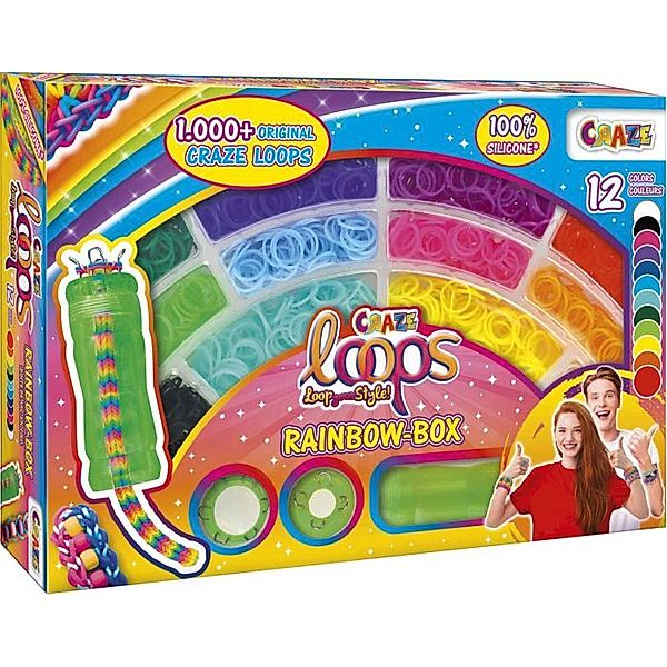 Craze Craze LOOPS - Rainbow Box