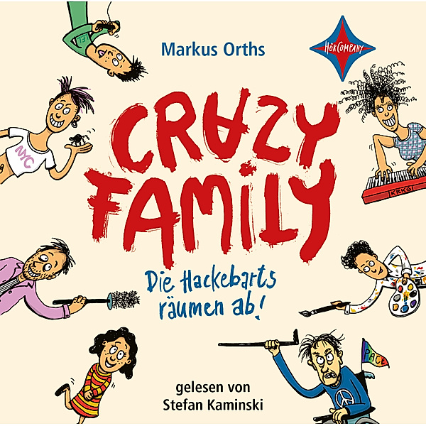 Crazy Family,2 Audio-CD, Markus Orths