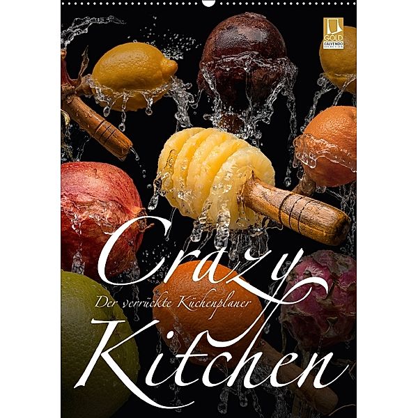 Crazy Kitchen - Der verrückte Küchenplaner (Wandkalender 2018 DIN A2 hoch), Olaf Bruhn