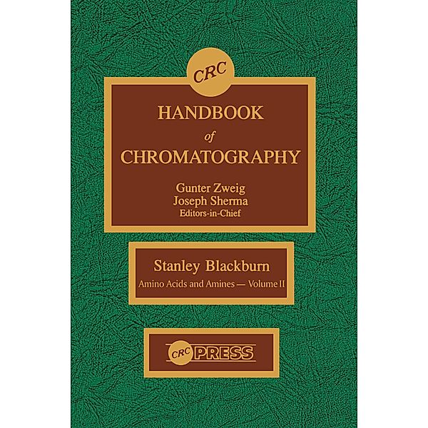 CRC Handbook of Chromatography, Stanley Blackburn