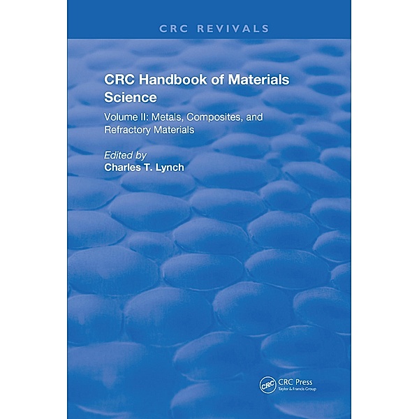 CRC Handbook of Materials Science, Charles T. Lynch