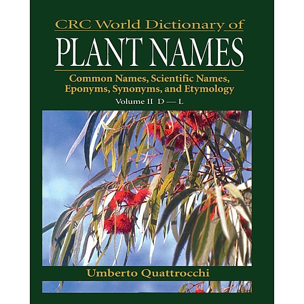 CRC World Dictionary of Plant Names, Umberto Quattrocchi