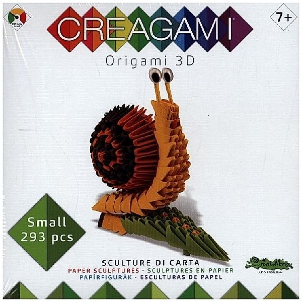 Creagami - CREAGAMI - Origami 3D Schnecke 293 Teile