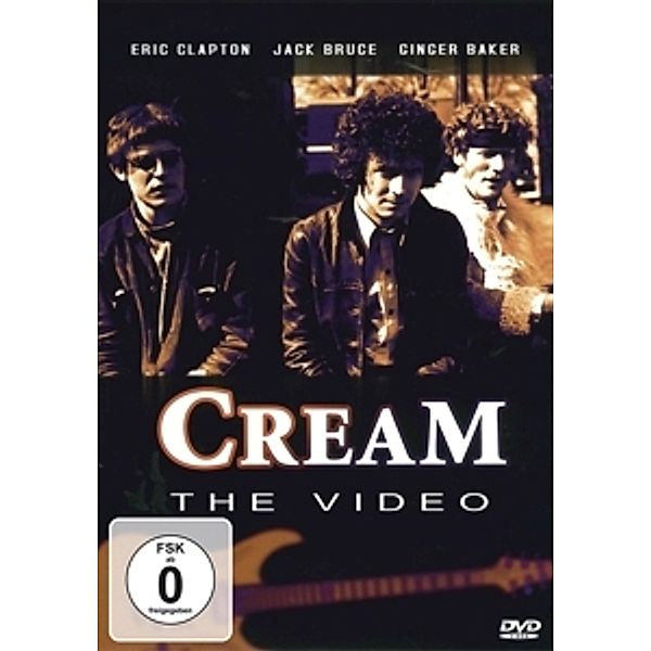 Cream-The Video, Cream, Clapton, Bruce, Baker