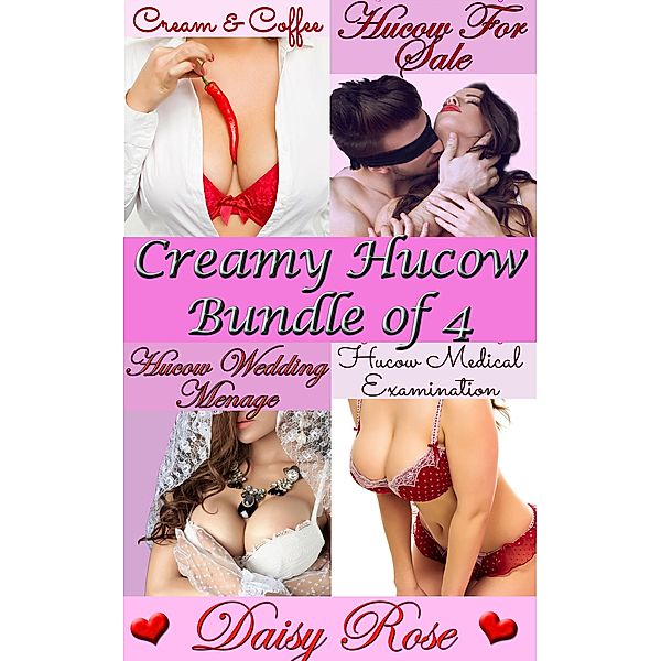 Creamy Hucow Bundle of 4, Daisy Rose