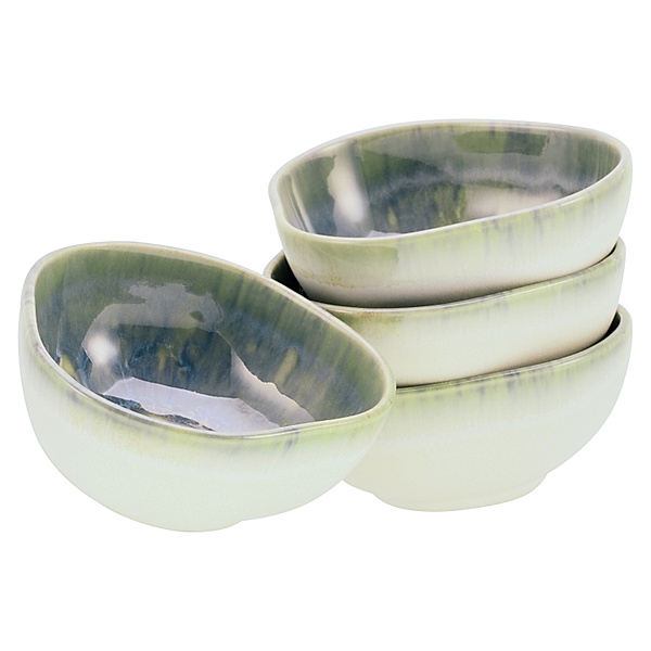 CreaTable Dipping Bowl 4-tlg Yuki grün