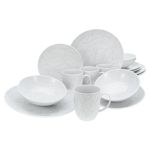 CreaTable Kombiservice 16-tlg Home weiss