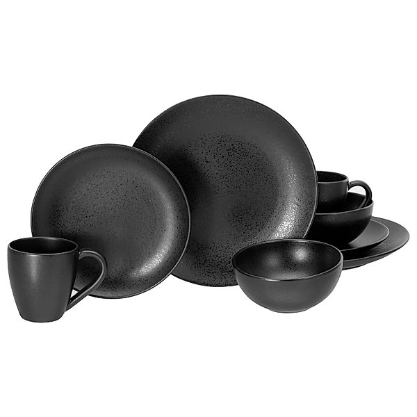 CreaTable Kombiset 8-tlg Magic Black schwarz