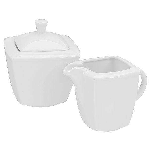 CreaTable CreaTable Milch und Zucker Set 2-tlg Victoria weiss