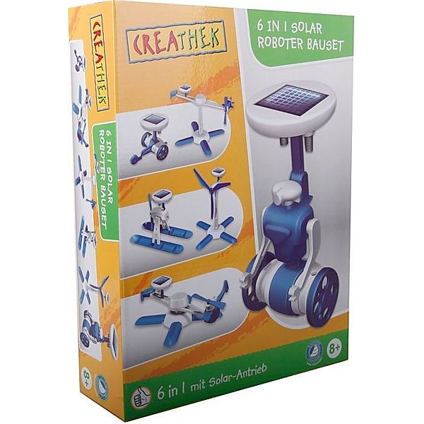 Creathek Solar 6 in 1 Roboter Bau-Set