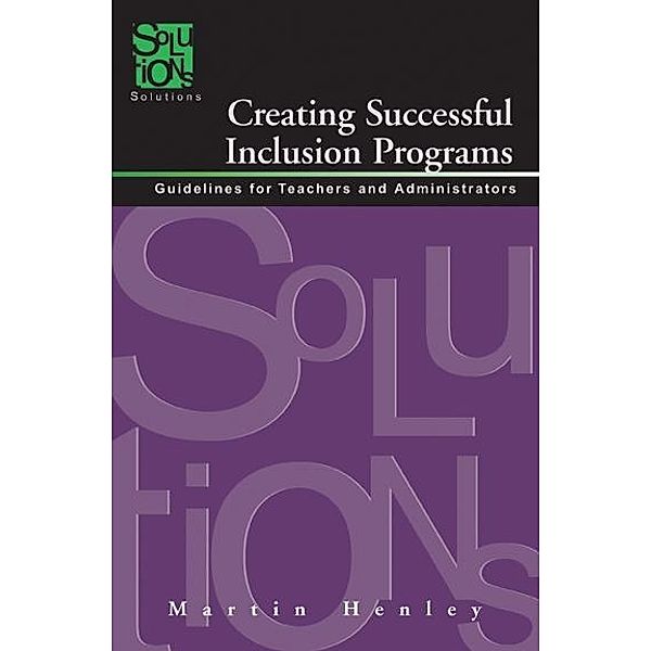 Creating Successful Inclusion Programs, Martin Henley