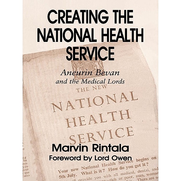 Creating the National Health Service, Marvin Rintala