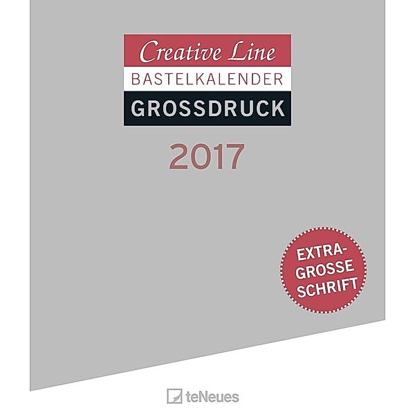 Creative Line Bastelkalender 2017 Grossdruck