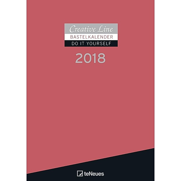 Creative Line Bastelkalender rot 2018