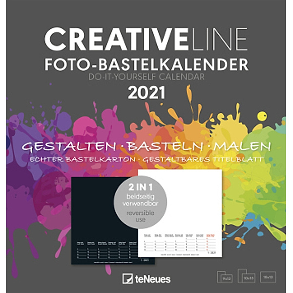 Creative Line - Foto- Bastelkalender 2 in 1 2021