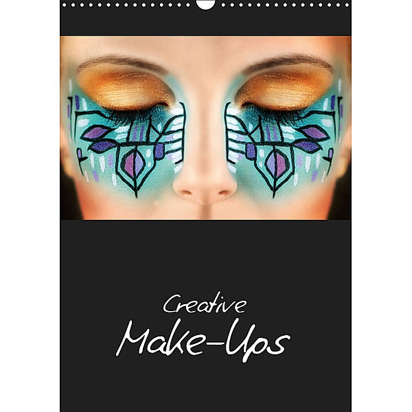 Creative Make-Ups / UK-Version (Wall Calendar 2019 DIN A3 Portrait), HETIZIA Fotodesign