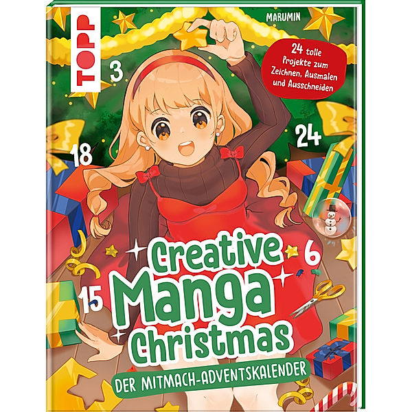 Creative Manga Christmas. Der Mitmach-Adventskalender, marumin