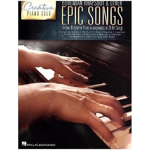 Creative Piano Solo Bohemian Rhapsody & Other Epic Songs -Piano- (Book)