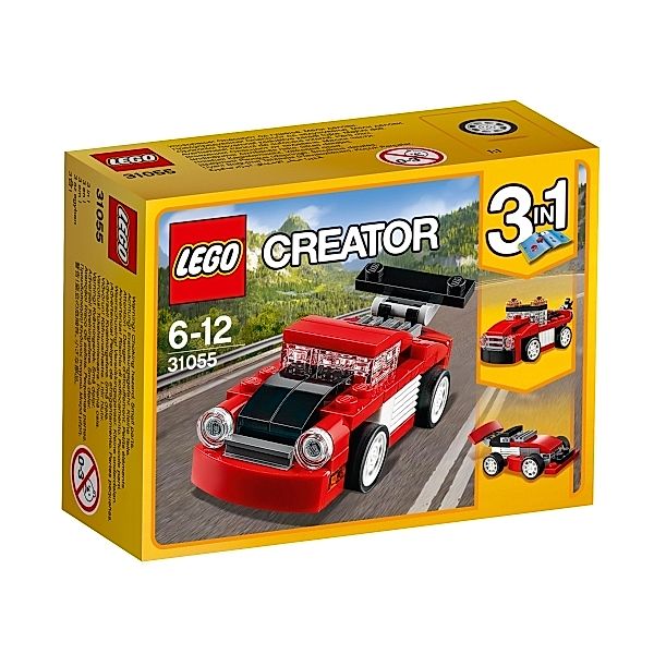 LEGO® Creator Roter Rennwagen