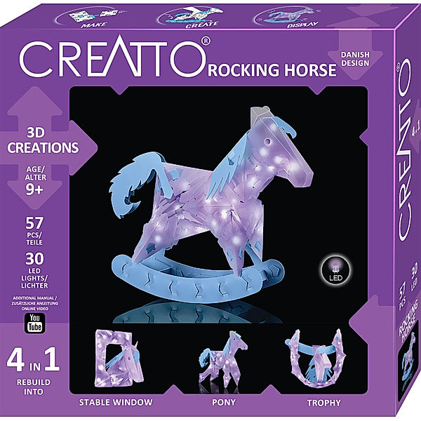 Kosmos Spiele Creatto - Schaukelpferd / Rocking Horse