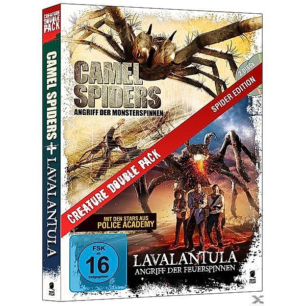 Creature Double Pack - SPIDER Edition: Camel Spiders & Lavalantula - 2 Disc DVD
