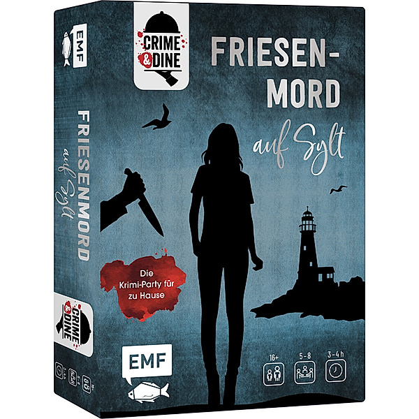 EDITION,MICHAEL FISCHER Crime & Dine - Das Krimi-Dinner-Set: Friesenmord auf Sylt, Paperdice Solutions GmbH