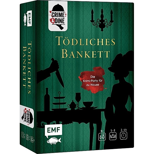 EDITION,MICHAEL FISCHER Crime & Dine - Das Krimi-Dinner-Set: Tödliches Bankett, Paperdice Solutions GmbH