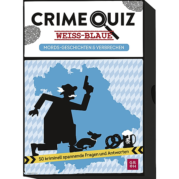 Groh Verlag Crime Quiz - Weiß-blaue Mords-Geschichten und Verbrechen, Corinna Harder, Oliver Harder