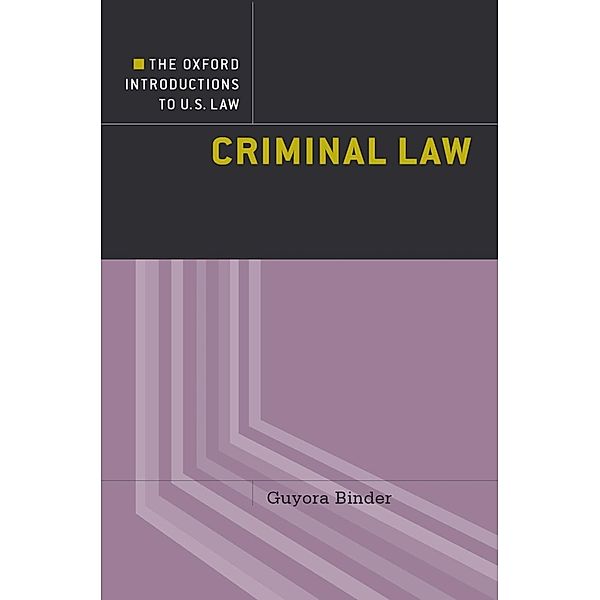Criminal Law, Guyora Binder