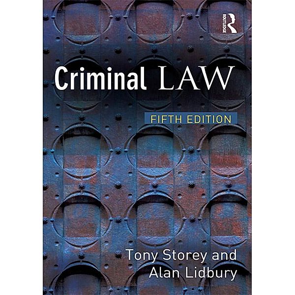 Criminal Law, Tony Storey, Alan Lidbury