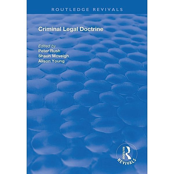 Criminal Legal Doctrine