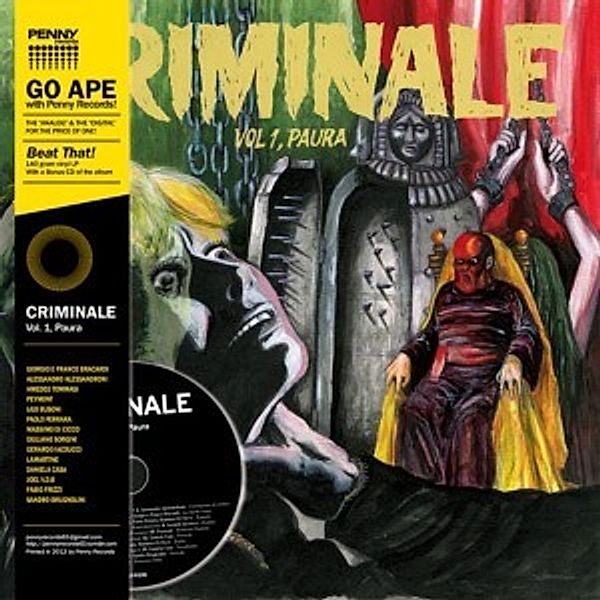 Criminale Vol.1-Paura (Fear) (Vinyl), Diverse Interpreten