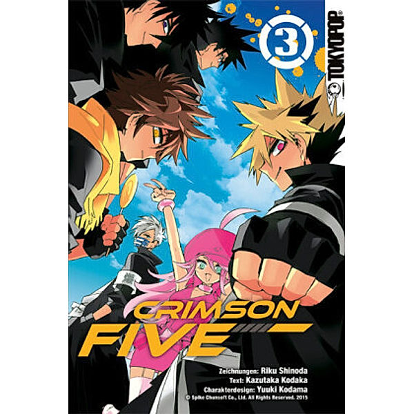 Crimson Five Bd.3, Yuuki Kodama, Riku Shinoda, Kazutaka Kodaka