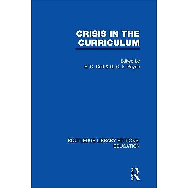 Crisis in the Curriculum