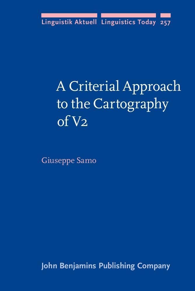 Criterial　eBook　Today　Approach　Giuseppe　Aktuell　Samo　V2　to　of　the　Cartography　Weltbild　v.　Linguistik　Linguistics　Samo