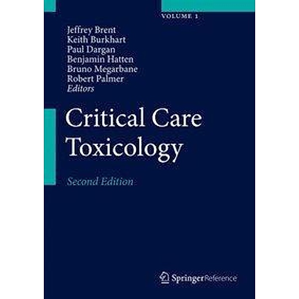 Critical Care Toxicology, 3 Teile