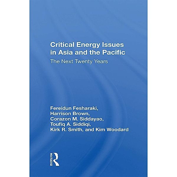 Critical Energy Issues In Asia And The Pacific, Toufiq A. Siddiqi