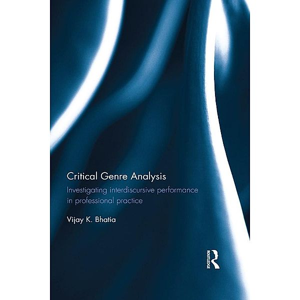 Critical Genre Analysis, Vijay K. Bhatia