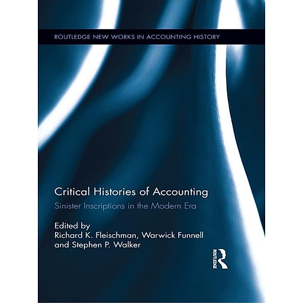 Critical Histories of Accounting / Routledge New Works in Accounting History