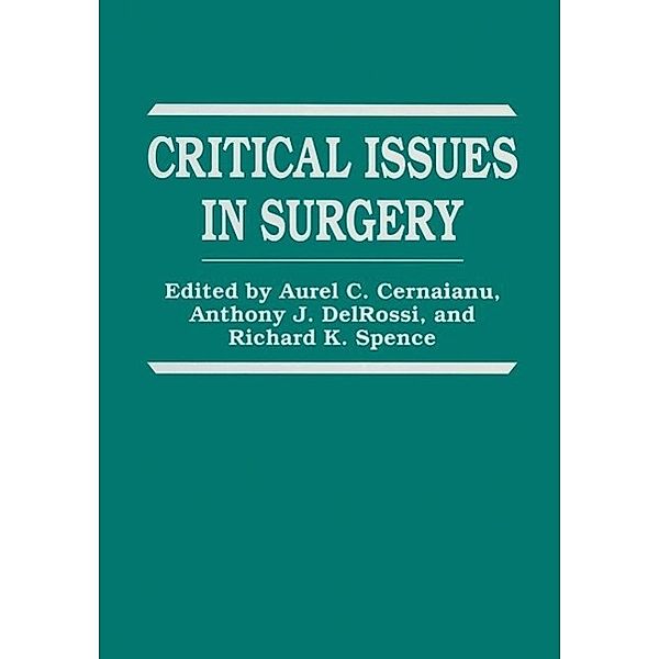 Critical Issues in Surgery