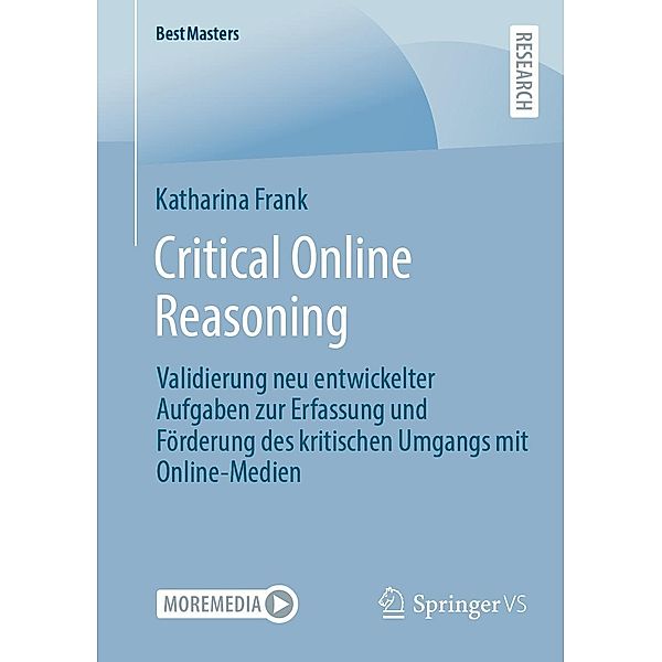 Critical Online Reasoning / BestMasters, Katharina Frank