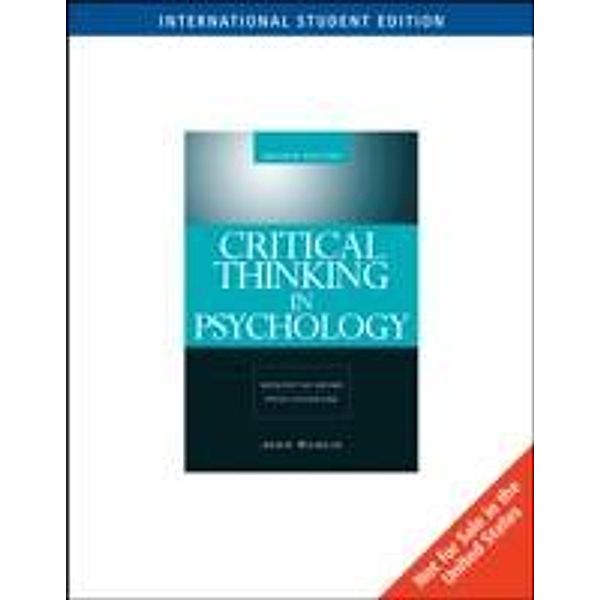 Critical Thinking in Psychology, ISE, John Ruscio