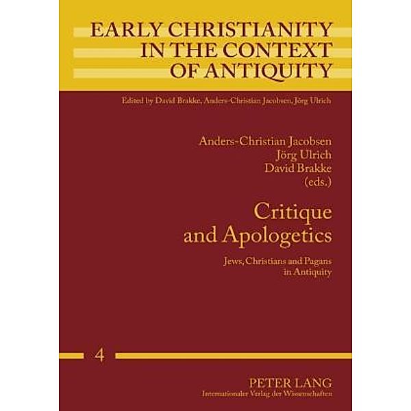 Critique and Apologetics