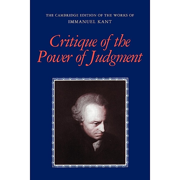 Critique of the Power of Judgment, Immanuel Kant