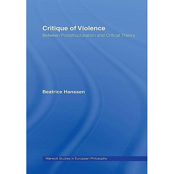 Critique of Violence, Beatrice Hanssen