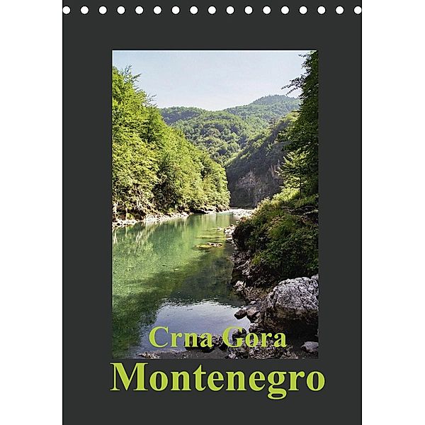 Crna Gora - Montenegro (Tischkalender 2021 DIN A5 hoch), Oliver Hülsermann