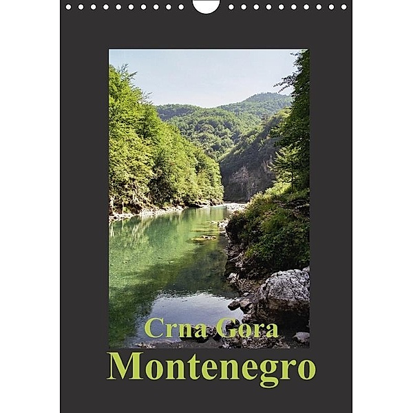 Crna Gora - Montenegro (Wandkalender 2017 DIN A4 hoch), Oliver Hülsermann