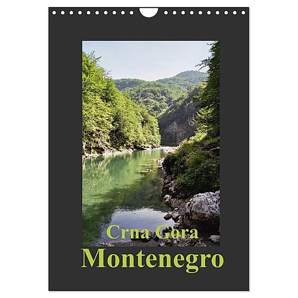 Crna Gora - Montenegro (Wandkalender 2024 DIN A4 hoch), CALVENDO Monatskalender, Oliver Hülsermann