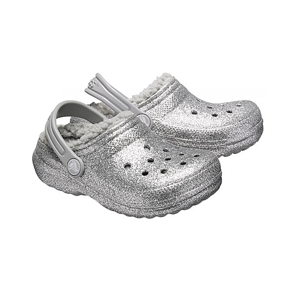 crocs™ Crocs Clogs CLASSIC GLITTER gefüttert in silver