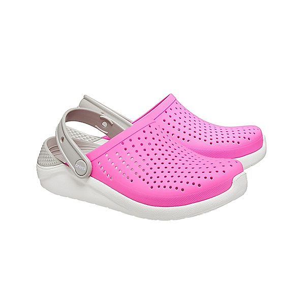crocs™ Crocs Clogs LITERIDE K in electric pink/weiß